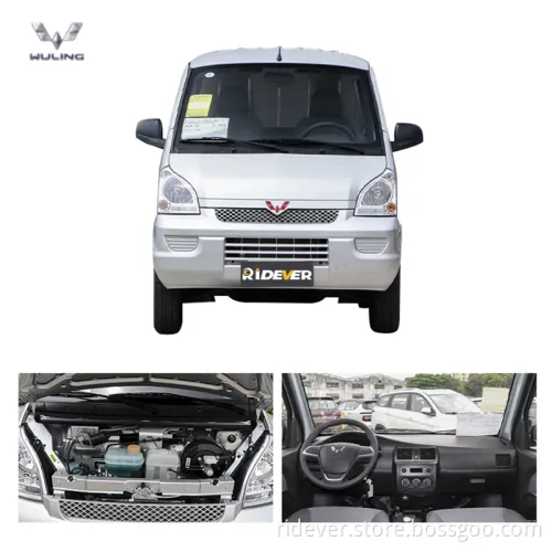 Ridever New Arrival 2022 Wuling Rongguang EV Mini Van 300 Kms New Arrival Mini Cargo Electric Cars for Adults Cheapest Used Car